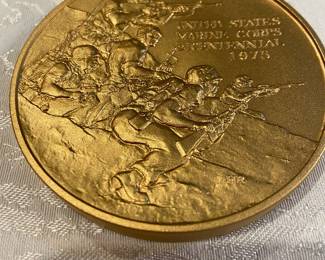 Reverse of US Marine Corps coins 