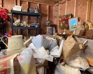 More Christmas and everything in the shed!