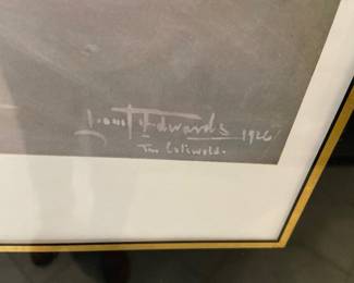 "Hunting Countries" by Lionel Edwards, The Cotswold at Compton Abdale