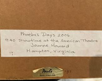Phoebus Days 2006 9:40 Showtime at the American Theatre by Joanne Howard, local artist