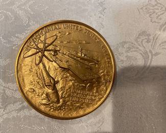 Bicentennial US Navy commemorative coin 