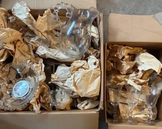 Mystery Lot Vintage Glassware 