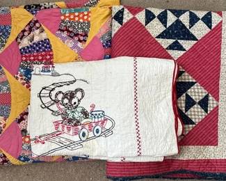 Vintage Handmade Quilts