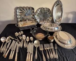 Plated Serving Pieces, Lady Doris Utensils