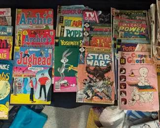 Vintage Comic Books Marvel, DC, Whitman And More