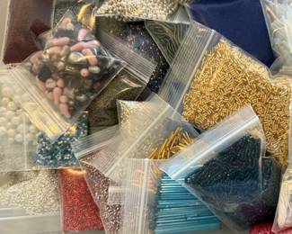 Tons of Glass Beads sold in bulk bags