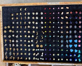 Vintage Stud earrings - $2 each - buy in bulk and save $