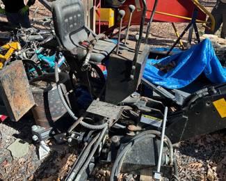 Back hoe PTO attachment for tractor