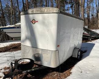 12 ft with side door and drop down ramp