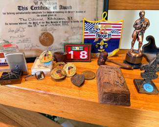 Boy Scout Collectibles, Vintage and Antique Boy Scout Pieces