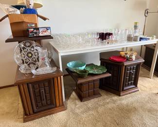 1970's Vintage End and Coffee Table collection