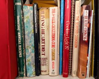 Various Collectible Cook Books