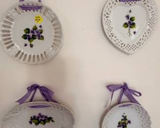 Decorative china plates