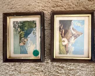 Swiss alps framed prints