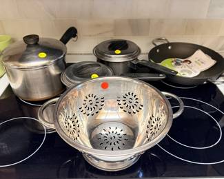 Revereware Copper bottom cookware and misc SS Cookware