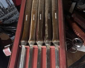 craftsman turning wood tool kit vintage like new