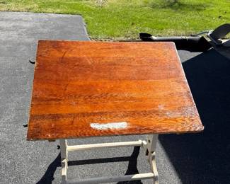 Antique drafting table