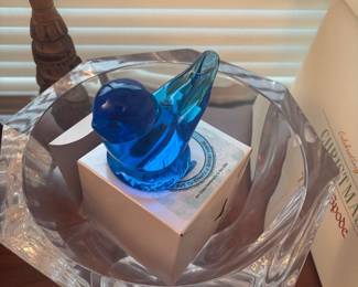 orefors crystal bowl