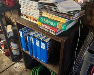 mechanic books, woodworking books