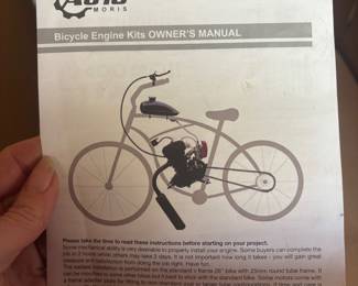 Motor kit for a bike