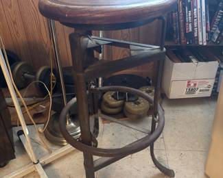 industrial vintage stool