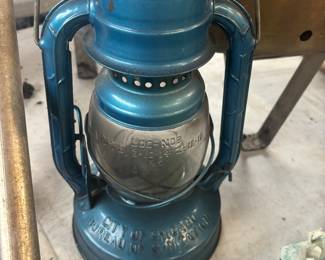 city of chicago sanitation vintage lantern