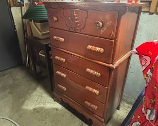 maple chest of drawers vintage