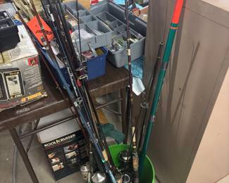fishing rods reels
