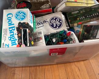 vintage c9 and c7 and other christmas lights