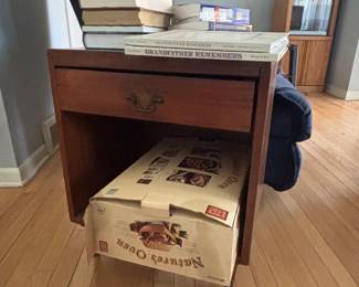 vintage nightstand