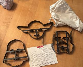 star wars pancake metal molds