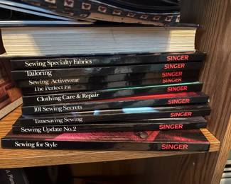 books singer sewing collection