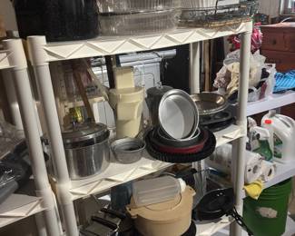 vintage and new cookware
