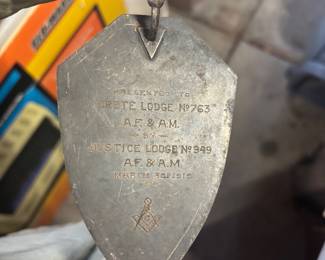 1919 antique free mason troll