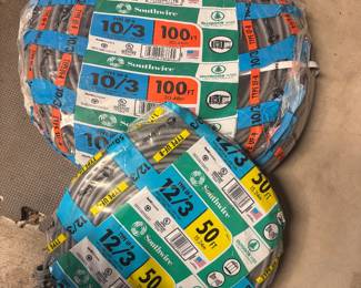 Electrician heavy gauge wire