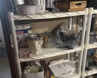 vintage and new cookware