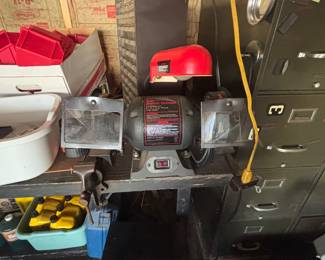 workbench grinder craftsman