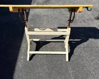 Antique drafting table