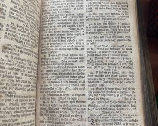 antique german bible
