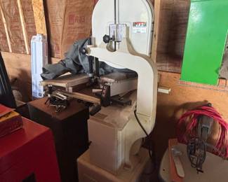 Jet woodworking band saw