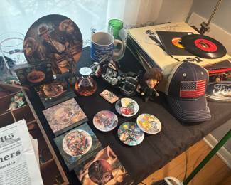 harley christmas ornament plates