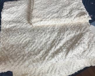 LL BEAN queen bedspread and shams cotton