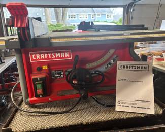 craftsman table saw