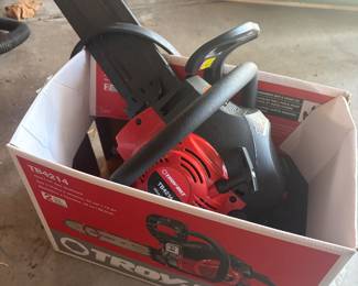 Troy Built 14" chain saw