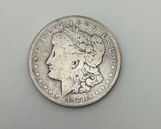 1921-S US Morgan Silver Dollar
