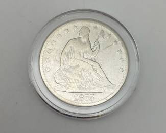 1875-S Seated Liberty Half Dollar