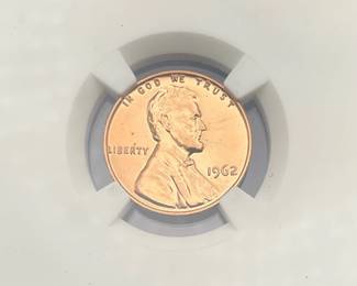 1962 Lincoln Penny NGC PF 68 RD