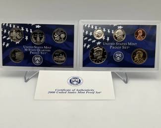 2000 US Mint Proof Set