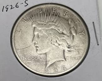 1926-S Peace Dollar