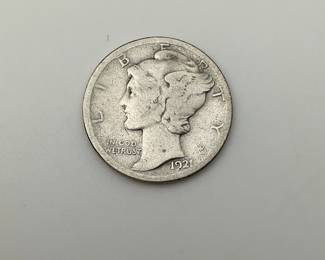 1921-D Mercury Dime